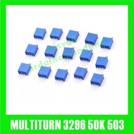 POTENSIOMETER 50K POTENTIOMETER POTENSIO TRIMPOT MULTITURN VR 3296