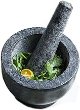 CS-YMQ Mortar and Pestle Hand Sander Marble Grinder Kitchen Mortar And Pestle Set Manual Retro Mortar And Pestle for Spices, Seasonings mortar&amp;pestle (Color : As picture, Size : -)