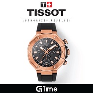 [Official Warranty]  Tissot T141.417.37.051.00 Men's T-Race Chronograph Black Dial T1414173705100