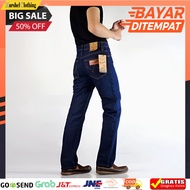 Pjв - STANDARD WRANGLE'R MEN'S JEANS DARK BLUE SIZE 28 TO 38 THICK MATERIAL PRICE