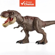 Large electric Tyrannosaurus Rex toy, dinosaur model toy, with lights, Uses two AAA batteries (batte
