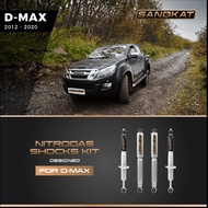 SANDKAT Isuzu Dmax 2012 Onwards Absorber Nitrogas Shock Absorber 4x4 Absorber
