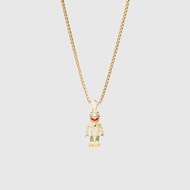 EK KERMIT ICED OUT NECKLACE N029-G (GOLD)