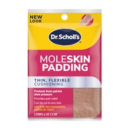 Dr. Scholls Moleskin Plus Padding Strips, 3 each