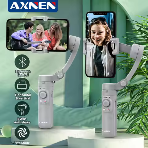 3-Axis Gimbal Stabilizer for smartphone Handheld Phone Video Record, Android iPhone Vlog Cellphone S