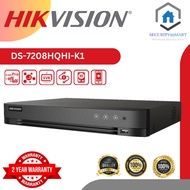 HIKVISION DS-7208HQHI-K1 8 CHANNEL ANALOG FULL HD 1080P H.265 DVR