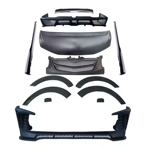 Sunlop Hiace 200 Modified Body Kits Ful Set Hiace Commuter Van Body Parts #7752 Narrow Body Hiace Ex