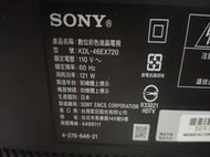 SONY  KDL-46EX720  主機板..電源板..邏輯板.