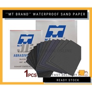 MT WATERPROOF ABRASIVE PAPER / SAND PAPER / KERTAS KASIR (CP80 - CP600)