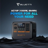 Bluetti AC70P 1000W 864Wh Portable Power Station