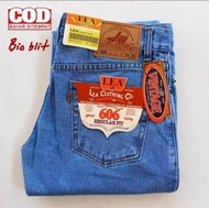 PROMO CUCI GUDANG - Celana Jeans Pria Lea Standar Reguler 0riginal Denim Best Quality Recomended / C