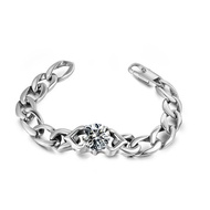 Women Bracelet Fashion Diamond Jewelry Wholesale Popular Accessories Titanium Steel Shining Bracelet