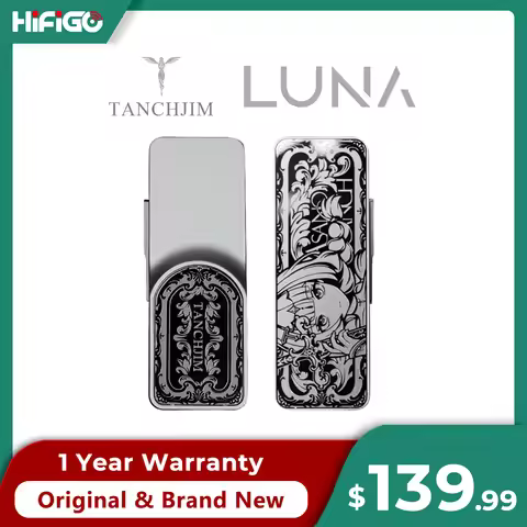 TANCHJIM Luna Asano Dual Flagship CS43198 Portable USB DAC/AMP Two-Level Gain Modes DSD256 Headphone