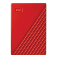 4 TB PORTABLE HDD (ฮาร์ดดิสก์พกพา) WD MY PASSPORT (RED) (WDBPKJ0040BRD)