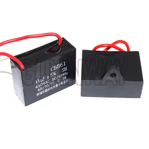 CBB61 Capacitor 450V Fan Starting Capacitor 450V Fan Capacitors 1UF/1.2UF/1.5UF/2UF/2.5UF/3UF/4UF/5U