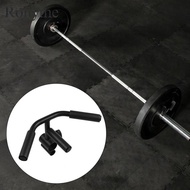 Ronyme Barbell Barrel Rack Barbell Squat Rack Pull Ups Stand Sturdy Barbell Row Attachment Barbell T