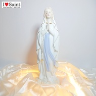 Our Lady of Lourdes Mama Mary Ceramic Statue 31cm Catholic Religious items ilovesaint form Korea
