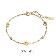 Golden Charming Bracelets for Women - 925 sterling silver
