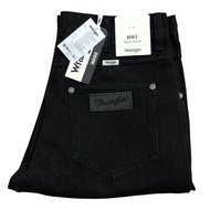 🔥มาใหม่ หล่อๆ ดำฟอก  WRANGLER  MWZ ขาตรง ไมยืด เป้าซิป ของแท้จาก SHOP