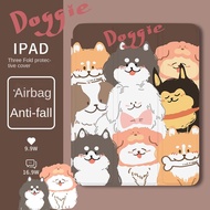 for iPad Pro11 "Pro12.9" 2020/2021 Air4 Air5 GEN7/8/9 Air1 Air2 Air3 mini4/5 Cute Cat Dog Tablet ipad Case