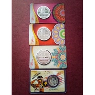 COMBO 5 Dirham Public Gold & Silver TSM 1/10 oz Frontliners