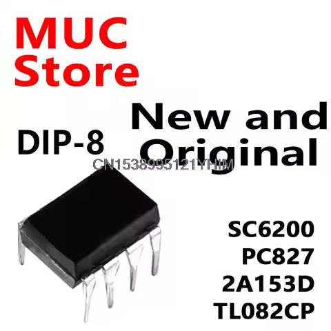 10PCS DIP-8 SC6200 PC827 2A153D TL082CP