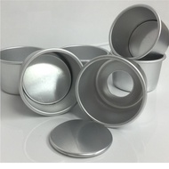 AL-87 (6pcs) 2" Loose-based Round Cake Mould