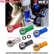 Ball joint rod end master rear brake M8 by WR3 Ninja Ninja150 Ninja250 ZX25R