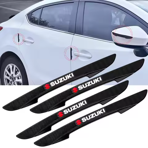 4PCS Car Styling Anti-collision Door Side Edge Protective Sticker for Suzuki Alto AX100 Liana Gsxr 6