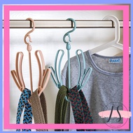 Multi-Purpose Hanger Double Hook Shoes Drying Hanger 360 Degrees Rotatable