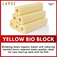 ITOSHI Infrared Yellow Quartz Bio Home Filter Media Bacteria House Filtration Material for Aquarium 