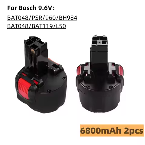 Replacement for Bosch 9.6V/12V/14.4V cordless drills, hand drills, and pistol drills GSR12-2 nickel-