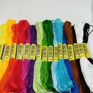 Embroidery Thread Benang Sulam Cross Stitch