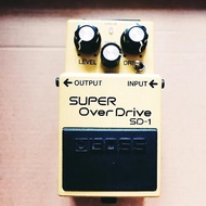 TS808 modded Boss SD-1 Super Overdrive SD-1  Guitar Effect Pedal（Like Ibanez TS-9)
