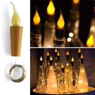 Flame Cork Shaped Lights Firefly Craft Bottle Battery Operated Candle For DIY