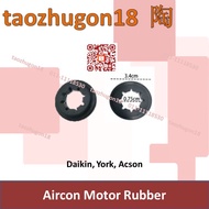 [2 Pcs] Daikin York Acson Aircon Air Conditioner Conditioning Motor Rubber