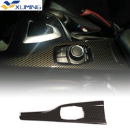 Xuming ภายในรถมัลติมีเดียคาร์บอนไฟเบอร์ ABS Trim สำหรับ BMW 3 Series F30 F34 4 Series F33 F36 2013-2