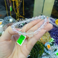 Stone Ring mixed with lucky 4-leaf clover