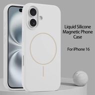 Original Liquid Silicone Enhance For Magsafe Magnetic Phone Case For IPhone 17 16 15 14 Plus 13 12 P