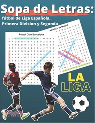56214.Sopa de Letras: fútbol de Liga Española, Primera Division y Segunda
