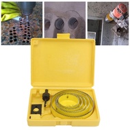 Garosa 8-Piece High Carbon Steel Hole Saw Kit 64mm to 127mm