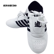Breathable Taekwondo Shoes White Sports Training Shoe Kung Fu Wushu Taichi Karate Martial Arts Wrestling Sneakers Kids11