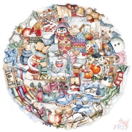 ❀ Retro Christmas Series 02 PET Stickers ❀ 50Pcs/Set DIY Fashion Waterproof Kids Rewards Stickers