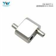 Two-Way Lock Wire Device 0.8 Steel Wire Rope Two-Way Wire Clamp Suitable for 0.8-1.5 Steel Wire Diam