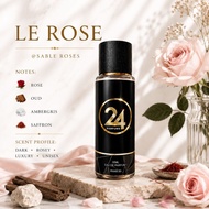 Long lasting 24 Parfums LE ROSE perfume edp 30ml