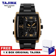 Tajima Jam Tangan Analog Digital 9836 Tahan Air 50 Meter Garansi +Box
