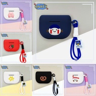 For Bowers&Wilkins B&W Pi8 Pi6 Earphone Silicone Case Cute Shark Earbuds Waterproof Shockproof Soft 