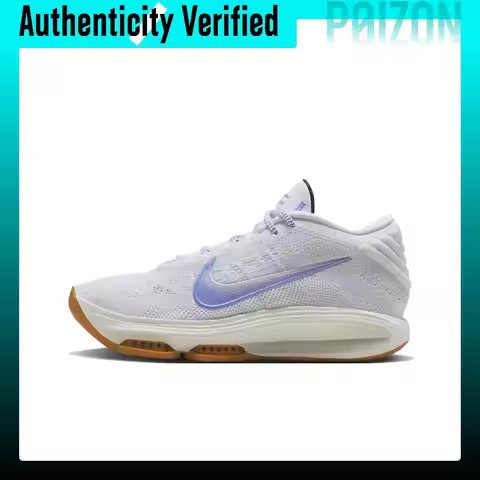 Nike GT Hustle 3 Mid top Basketball Shoes Unisex White Blue HJ9084-100