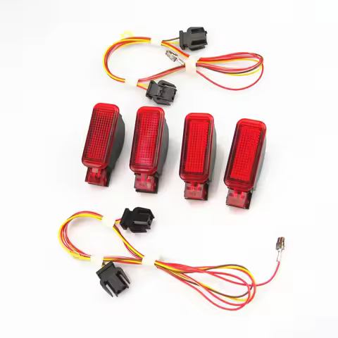 Car Red Door Panel Warning light + With Plug Harness 8KD947411 8KD 947 411 For Audi A7 A8 Q3 Q5 TT A