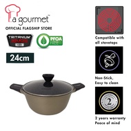 La gourmet Shogun Nikko Collection 24cm Non-stick Casserole (Induction)